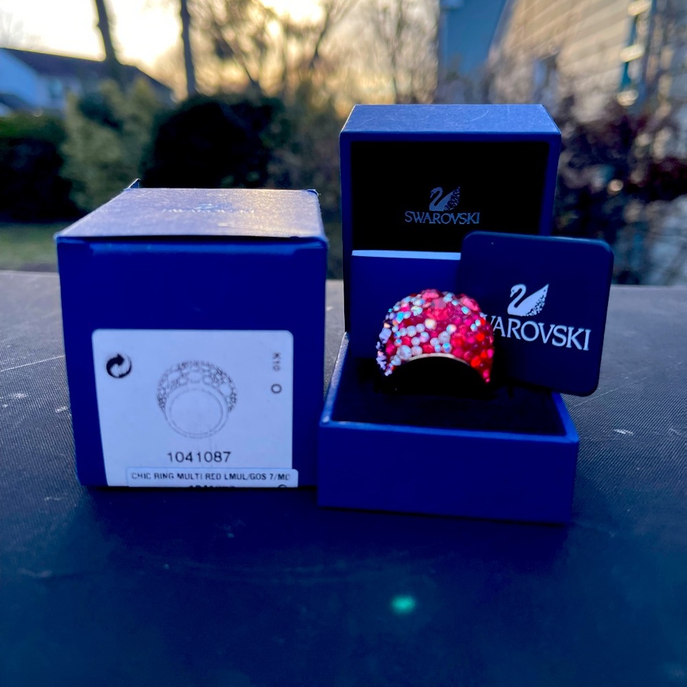 Swarovski Dome ring